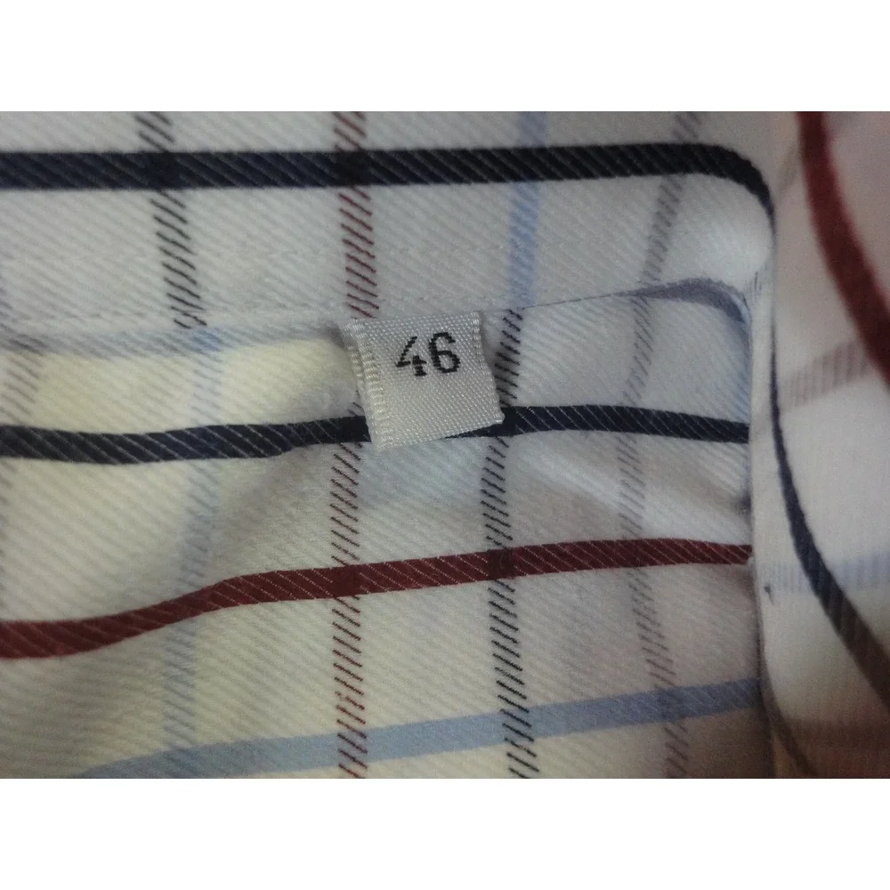 Savile Row company  mens 46 button down long sleeve‎ shirt striped